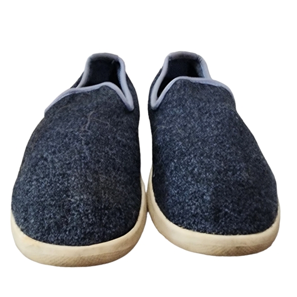 Allbirds Navy Blue Slip On Wool Comfort Loungers - Picture 4 of 8